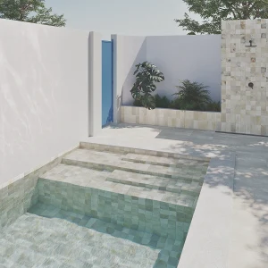 AQUA POOLS 霧｜11x11cm｜西班牙 實景圖5