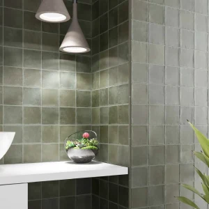 ARGILE霧｜10x10cm墨綠｜西班牙 實景圖13