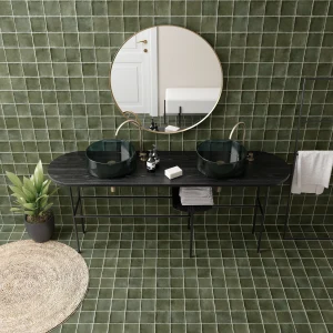 ARGILE霧｜10x10cm墨綠｜西班牙 實景圖4