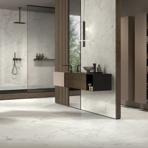 CALACATTA EXTRA WHITE 亮面| 實景圖120x260cm｜義大利