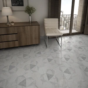 CARRARA 霧面｜六角花實景圖17