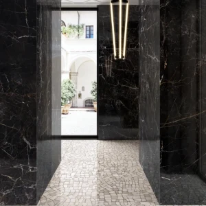 INTERNO4 亮＋霧｜120x120cm白花紋｜義大利實景圖(3)