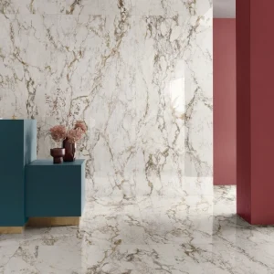 INTERNO4 亮＋霧｜60x120cm, 120x120cm, 120x278cm黃｜義大利實景圖(2)