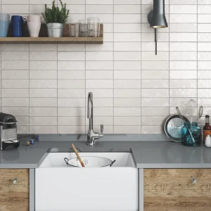 Mallorca 65x200 white kitchen 大