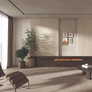 SHELLSTONE｜60x120cm米＋米立體｜義大利實景圖