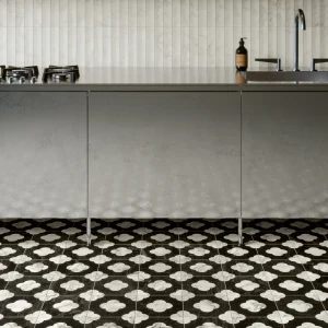 實景丹迪花磚(C)18.6x18.6+丹迪NO